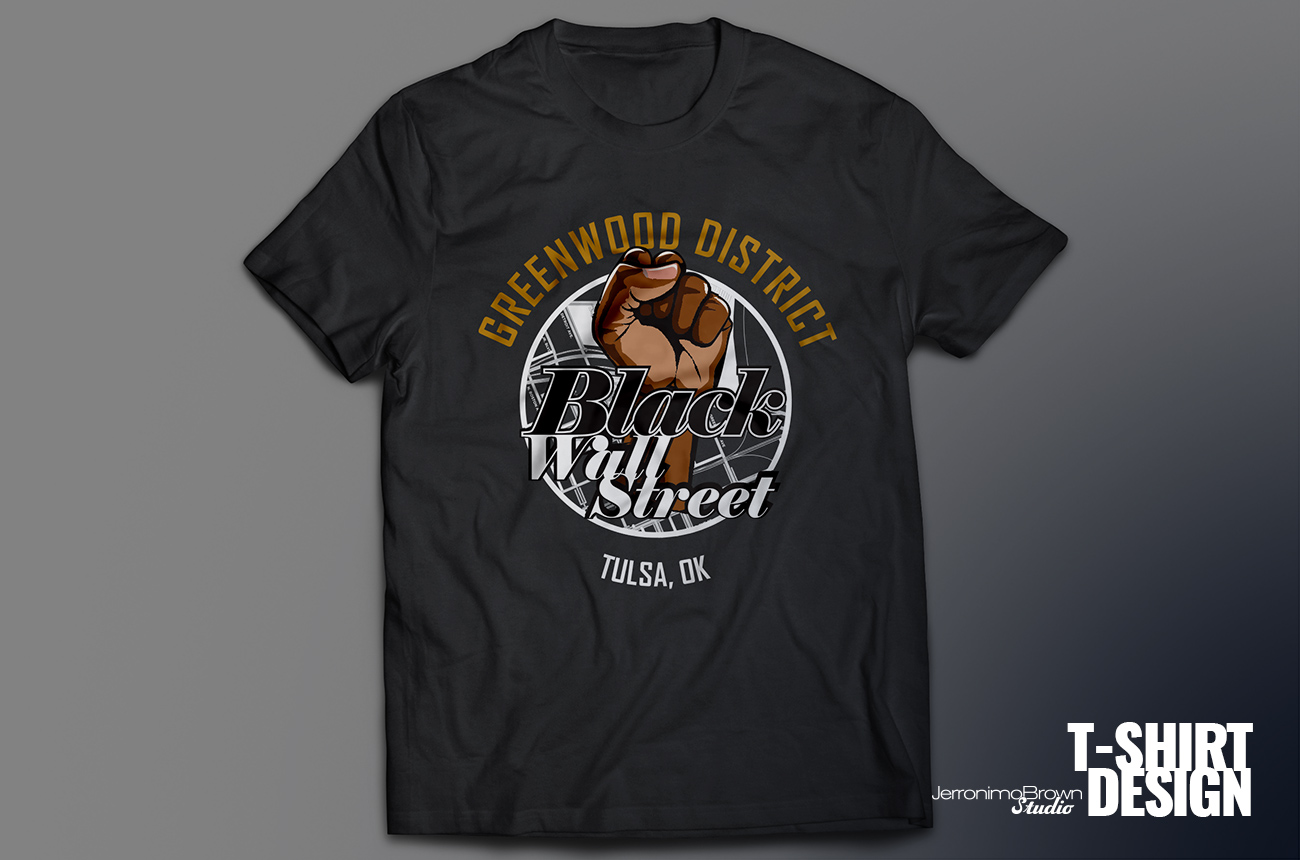 Jerronimo Brown T-shirt Design